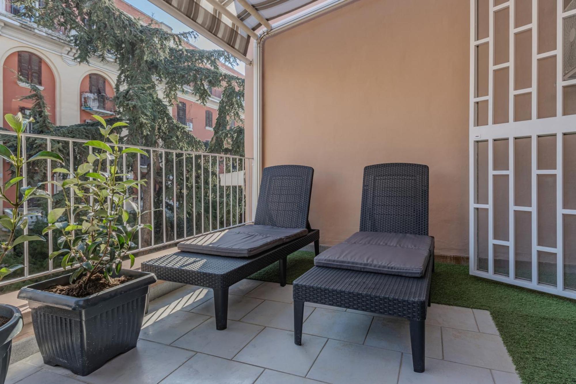 Eritrean Terrace Leilighet Bari Eksteriør bilde